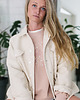 bluza bez kaptura damska Bawełniana bluza WILD GRL z haftem 4