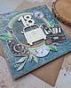 kartki scrapbooking Kartka na 18-stkę 1