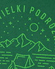 t-shirty dla chłopców Koszulka dziecięca MAŁY WIELKI PODRÓŻNIK zielona 3-4 lata 3
