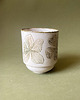 kubki Delikatny Ceramiczny Kubek z Uchem,Zielony Kwiatowy Wzór 1