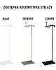 lampy podłogowe Srebrna lampa stojąca do biura BATA KIDS 7
