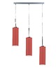 lampy wiszące 3-punktowa lampa wisząca do kuchni z abażurami w kształcie tuby BORNEO 9