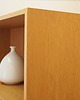 półki Regał jesionowy z regulowanymi półkami, Dania, lata 70. 6