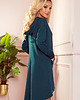 sukienki mini damskie 328-4 AMELIA Bluza kangurka z kapturem 3