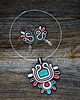 wisiory Navajo- etniczny wisior soutache 6