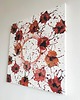 obrazy Flower Flow IV 55x55 cm  Akryl na płótnie Obraz do salonu 2