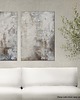 obrazy Dyptyk, abstrakcyjny obraz strukturalny 70x100 cm 2