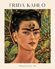 plakaty Plakat Reprodukcja Frida Kahlo - Thinking About Death 1