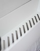 regały i półki Półka łazienkowa metalowa loftowa biała 4