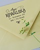 stemple Personalizowany drewniany stempel z adresem - fancy 5