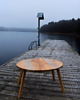 stoliki kawowe Stolik kawowy z mozaiką - Oval Vintage Oak 2