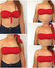 stroje kąpielowe i kostiumy kąpielowe damskie TROPIKO SWIMWEAR - CAPRI BANDEAU TOP niebieski 5