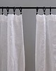 zasłony Transparentne białe lniane firany do salonu SCANDI styl skandynawski 3