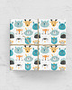 akcesoria różne papier do pakowania -funny faces kolor 1
