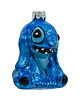 bombki Bombka choinkowa szklana ręcznie malowana: Stitch: niebieski 1