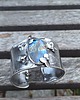 bransoletki wire wrapping Kwiatowa  - bransoletka regulowana 1