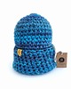 czapki damskie CRAZYCOLOR  czapka niebieska UNISEX 3