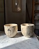 kubki i filiżanki Zestaw 2 Organicznych Ceramicznych Czarek  Motyw Gór Lato Rowery 220 ml 1