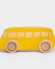 klocki i zabawki drewniane Autko Bus  żółty + personalizacja 2