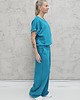 komplety damskie Chiara oversizowy komplet bezrękawnik i spodnie wide leg Alexandrite 1