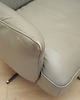 fotele Fotel obrotowy skórzany, włoski design, lata 90, produkcja: Natuzzi 5
