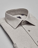 koszule męskie Męska koszula flumeri 00516 beżowy slim fit 2