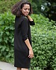sukienki midi damskie Sukienka do karmienia NEST czarna 1