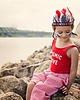 ozdoby do włosów dla dzieci Pióropusz rosa 1