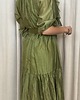 sukienki maxi damskie Sukienka falbanka Verde 2