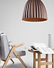 lampy wiszące Lampa wisząca PLISSART M - brązowa, miedziana 1