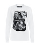 bluza bez kaptura damska Bluza damska biała graffiti Dream Religion 1