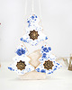 ozdoby choinkowe Ceramiczne zawieszki choinkowe - szron 4