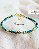 bransoletki z kamieni naturalnych Bransoletka z turkusów, biżuteria z kamieni turkus 2