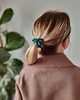 gumki do włosów Gumka jedwabna, scrunchie, gumka do włosów, gumka satynowa morska bryza MINI 5