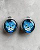 klipsy BLUE CAT klipsy dla eleganckiej kobiety 3