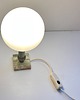 lampy stołowe Lampka nocna z alabastrową podstawą, Włochy, lata 60. 1