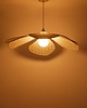 lampy wiszące Lampa sufitowa kremowa Benavid Ø100 cm 4