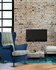 fotele Fotel uszak Cambridge we wzory, kolorowy, patchwork, welurowy 7