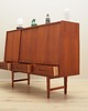 komody i szafki Highboard tekowy, duński design, lata 60, produkcja: Dania 2