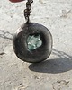 wisiory Ring  z apatytami  - naszyjnik 2