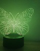lampy do pokoju dziecka Lampka LED motyl 8