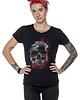 t-shirt damskie T-shirt damski UNDERWORLD Skull in fire 3