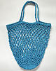 torby na ramię Torebka siatka typu shopper bag turkusowa 1