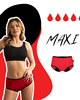 majtki damskie Majtki menstruacyjne RED - Maxi 1
