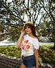 t-shirt damskie Kurpiowska White odCZAPY 1