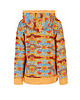 bluza z kapturem damska Bluza kangurka "Sunflowet" z musztardą 3