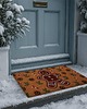 dekoracje świąteczne Wycieraczka wejściowa, kokosowa, Piernikowy Ludzik 45x75 cm 1