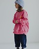 spodnie dla chłopców Baggy sztruksowe oversize navy blue 4