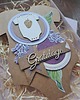 kartki scrapbooking Kartka z okazji narodzin córeczki (w pudełku) 1
