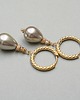 kolczyki pozłacane Kolczyki pozłacane Pearls /beige/ perły vol. 6 /15.04.25/  3